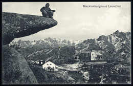 Beleg (1910), "Mecklenburghaus Lauschan", Schöne, Tadellose Foto-AK. - Other & Unclassified