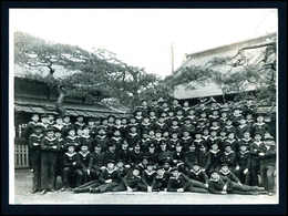 Beleg (1915), "Die Helden Von Tsingtau Im Japanischen Gefangenenlager Asakusa", Original-Pressefoto Mit Rs. Gedrucktem A - Autres & Non Classés
