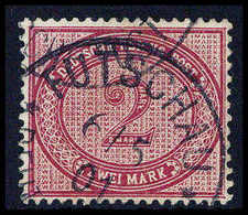 Gest. 2 Mk., Tadelloses Exemplar Mit Klarem Stempel FUTSCHAU 6/5 01 (Petschili). Selten (Dr.Steuer 15x).<br/><b>Katalogp - Autres & Non Classés