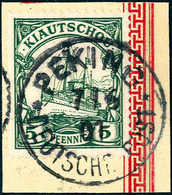 Briefst. 5 Pfg., Tadelloses Bfstk. Mit Vollem Stempel PEKING 7/6 01, Sign. Bothe BPP.<br/><b>Katalogpreis: 340,-+</b> (M - Autres & Non Classés