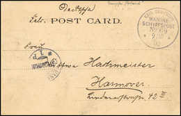 Beleg MSP No.69 ("Roland") 9/10 00, Ideal Auf Tadelloser Feldpostkarte. - Autres & Non Classés