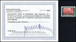 ** 6,25 Pes., Tadellos Postfr., Fotobefund Jäschke-L.BPP.<br/><b>Katalogpreis: 420,-</b> (Michel: 45) - Autres & Non Classés