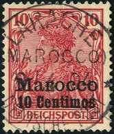 Gest. LARACHE MAROCCO 9/4 04, Idealer Abschlag Auf Tadelloser 10 C.<br/><br/><span Style='color:red;font-size:0.9em'><b> - Altri & Non Classificati