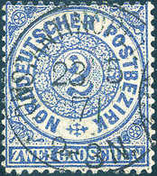 Gest. 2 Gr., Luxusstück Mit Zentr. Stempel CONSTANTINOPEL N.P.A. 23/5 71.<br/><b>Katalogpreis: 350,-+</b> (Michel: NV17) - Autres & Non Classés