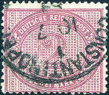 Gest. 2 Mk., Farbfrisch Und Sauber Gestplt., Kl. Mgl., Sign. Bothe BPP, Fotobefund Steuer BPP.<br/><b>Katalogpreis: 500, - Otros & Sin Clasificación