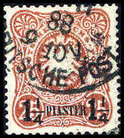 Gest. 1¼ Pia., Tadellos Gestempelt.<br/><b>Katalogpreis: 340,-</b> (Michel: 4b) - Sonstige & Ohne Zuordnung