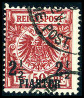 Gest. 2½ Pia., Tadellos Gestplt., Fotoattest Steuer BPP.<br/><b>Katalogpreis: 550,-</b> (Michel: 10a) - Otros & Sin Clasificación