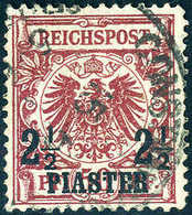 Gest. 2½ Pia., Plf. V, Sauber Gestplt. (min. Unreg. Zhg.), Sign. Bothe, Hollmann BPP.<br/><b>Katalogpreis: 700,-</b> (Mi - Altri & Non Classificati