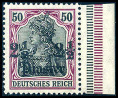 ** 2½ Pia., Tadellos Postfr., Re. Randstück. Sehr Seltene Und Unterbewertete Marke, Fotoattest Jäschke-L.BPP.<br/><b>Kat - Altri & Non Classificati