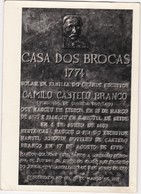 POSTCARD PORTUGAL - LISBOA - CASA DOS BROCAS - SOLAR DA FAMILIA DO ESCRITOR - CAMILO CASTELO BRANCO - Lisboa