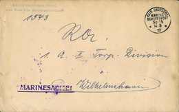 Beleg MSP No.14 (L2 "Kassenverwaltung Der Flottille Konstantinopel") 14/5 17, Je Klar Auf Marinebrief. - Sonstige & Ohne Zuordnung