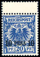 ** 10 P., Tadellos Postfr., Oben Mit Zwischensteg.<br/><b>Katalogpreis: 160,-</b> (Michel: 4) - Other & Unclassified