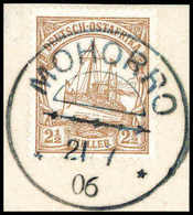 Briefst. 2½ H., Ideales Bfstk. Mit Stempel MOHORRO 21/7 06. (Michel: 22) - Other & Unclassified