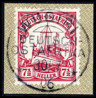 Briefst. 7½ H., Ideales Bfstk. Mit Stempel WUGIRI 30/7 06. (Michel: 24) - Sonstige & Ohne Zuordnung