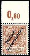 ** 3 Pfg., Tadellos Postfr. Oberrandstück, Sign. Steuer BPP.<br/><b>Katalogpreis: 200,-</b> (Michel: 1b) - Sonstige & Ohne Zuordnung