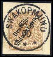 Briefst. 3 Pfg., Ideales Bfstk. Mit Stempel SWAKOPMUND 4/6 00. (Michel: 5b) - Sonstige & Ohne Zuordnung