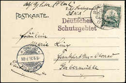 Beleg Zweiwöchentlicher Schiffsverkehr 1906/08: DSWA - CAPSTADT "I" ("Eduard Bohlen") 17/8 06, Klar Auf Schöner Bedarfsk - Otros & Sin Clasificación