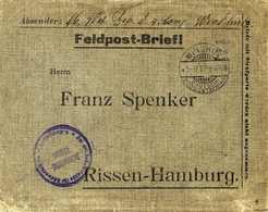 Beleg WINDHUK "a" 3/12 07, Seltener Feldpost-Firmen-Vordruckbrief Mit SB-Stempel Der 1.Kompanie (Beförd.-Spuren). Intere - Sonstige & Ohne Zuordnung