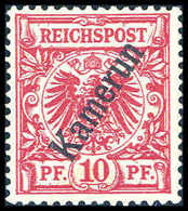 * 10 Pfg., Tadellos Ungebr., Sign. Jäschke-L.BPP.<br/><b>Katalogpreis: 300,-</b> (Michel: 3c) - Autres & Non Classés