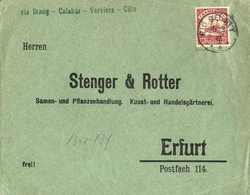 10 Pfg., Einzelfrankatur Auf Schönem Firmen-Vordruckbrief Mit Klarem Stempel RIO DEL REY 28/2 12, Li. Oben Grüner Leitst - Sonstige & Ohne Zuordnung