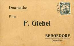 Beleg BUEA 8/7 14, Tadellose Firmen-Postkarte 5 Pfg. Mit Letzter Friedenspost Durch Dampfer "Henny Woermann" Nach Dtld.  - Sonstige & Ohne Zuordnung