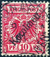 Gest. 10 Pfg., Tadellos Gestplt.<br/><b>Katalogpreis: 160,-</b> (Michel: 3I) - Sonstige & Ohne Zuordnung