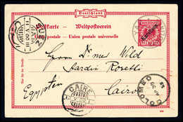 Beleg "Yap, West-Karolinen 21.2.00", Hs. Abs.-Vermerk Auf Postkarte Des Bezirksamtmanns Arno Senfft, Welcher Wenige Woch - Otros & Sin Clasificación