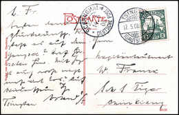 Beleg 2 C., Tadellose Postkarte ("SMS Leipzig") Mit Stempel TSINGTAU "c" 12/5 08 An SMS "Tiger" In Chingkiang Adressiert - Altri & Non Classificati