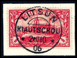 Briefst. ½ $, Tadelloses, Außergewöhnlich Schönes Bfstk. Mit Stempel LITSUN 26/10 06, Sign. Steuer BPP. (Michel: 24B) - Altri & Non Classificati