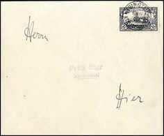 1½ $, Tadellose Einzelfrankatur Mit Dekorat. Aufges. Stempel TSINGTAU "a" 18/11 05 Auf Philat. Ortsbrief. Selten, Fotoat - Other & Unclassified