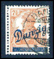 Gest. 7½ Pfg., Tadellos Gestplt., Sign. Infla.<br/><b>Katalogpreis: 190,-</b> (Michel: 35) - Sonstige & Ohne Zuordnung