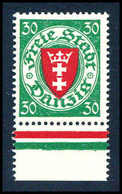 ** 30 Pfg., Tadellos Postfr. Vom Unterrand, Fotobefund Gruber BPP.<br/><b>Katalogpreis: 250,-</b> (Michel: 198xb) - Other & Unclassified