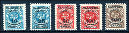 ** 10-400 Mk., Tadellos Postfr. Serie.<br/><b>Katalogpreis: 120,-</b> (Michel: 124/28) - Other & Unclassified