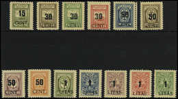 ** Angliederung, Tadellos Postfr. Serie.<br/><b>Katalogpreis: 400,-</b> (Michel: 193/205) - Other & Unclassified