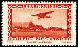 ** Flugpost, Tadellos Postfr. Serie.<br/><b>Katalogpreis: 180,-</b> (Michel: 158/59) - Altri & Non Classificati