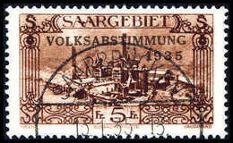 Gest. 5 Fr., Plf. III, Tadellos Gestempelt.<br/><b>Katalogpreis: 200,-</b> (Michel: 193III) - Sonstige & Ohne Zuordnung