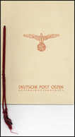 1940, Amtliches Geschenkheft Mit Den Serien Mi.40-51, 56-58, 96-100, 101-03 Und 113-16, Rotbedruckter Karton Mit Weinrot - Sonstige & Ohne Zuordnung