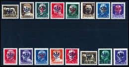 ** 5 C.-1,25 L., Tadellos Postfr. Serie.<br/><b>Katalogpreis: 350,-</b> (Michel: 1/20) - Altri & Non Classificati