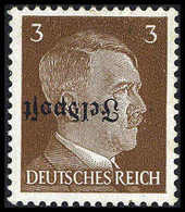 ** Ruhrkessel, Abart: Kopfstehender Aufdruck, Tadellos Postfr., Sign. Lange, Dub.<br/><b>Katalogpreis: 900,-</b> (Michel - Sonstige & Ohne Zuordnung