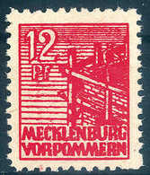 ** 12 Pfg., Tadellos Postfr., Sign. Kramp BPP.<br/><b>Katalogpreis: 120,-</b> (Michel: 36yf) - Sonstige & Ohne Zuordnung