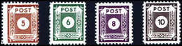 ** 5-40 Pfg., PMT, Tadellos Postfr. Serie, Sign. Ströh BPP.<br/><b>Katalogpreis: 500,-</b> (Michel: 42/50DI) - Other & Unclassified