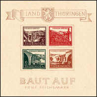 Brückenbau-Block, Tadellos Postfrisch.<br/><b>Katalogpreis: 450,-</b> (Michel: Bl.4) - Sonstige & Ohne Zuordnung