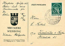 Beleg 10 Pfg. Auf Tadelloser, Portogerechter Postkarte Mit SST.<br/><b>Katalogpreis: 470,-</b> (Michel: 68) - Otros & Sin Clasificación