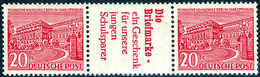 Bauten 20/R2/20 Pfg., Tadellos Postfrisch.<br/><b>Katalogpreis: 320,-</b> (Michel: W20) - Altri & Non Classificati