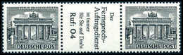 ** Bauten 1/R6/1 Pfg., Tadellos Postfr., Fotobefund Schlegel BPP.<br/><b>Katalogpreis: 320,-</b> (Michel: W36) - Altri & Non Classificati