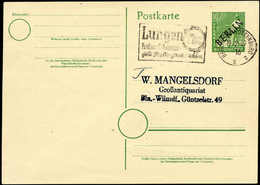 Beleg 10 Pfg., Tadellose Bedarfs-Ortspostkarte Mit Stempel BERLIN-CHARLOTTENBURG "s" 19/2 49. (Michel: P1d) - Sonstige & Ohne Zuordnung