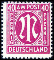 ** 40 Pfg., Tadellos Postfr., Fotobefund Hettler BPP.<br/><b>Katalogpreis: 550,-</b> (Michel: 30dAz) - Altri & Non Classificati