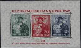 * Hannovermesse-Block, Tadellos Ungebr.<br/><b>Katalogpreis: 300,-</b> (Michel: Bl.1c) - Other & Unclassified