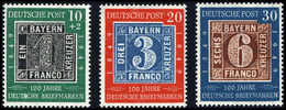 ** Tag Der Briefmarke, Tadellos Postfr. Serie Mit Drei Versch. Plattenfehlern.<br/><b>Katalogpreis: 620,-</b> (Michel: 1 - Other & Unclassified
