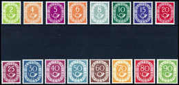 ** Posthorn, Tadellos Postfr. Serie, Fotoattest Schlegel BPP Für 25-90 Pfg.<br/><b>Katalogpreis: 2.200,-</b> (Michel: 12 - Altri & Non Classificati